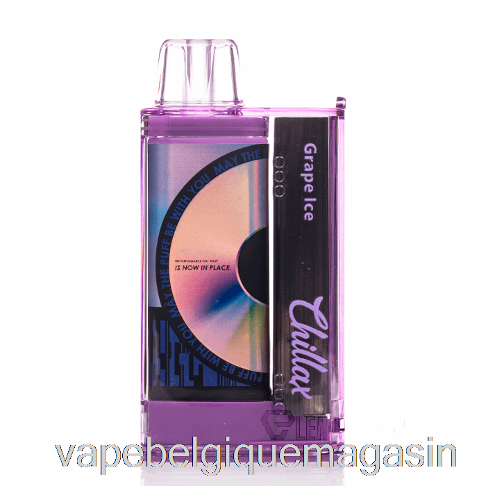 Vape Juice Chillax 15000 Glace Au Raisin Jetable